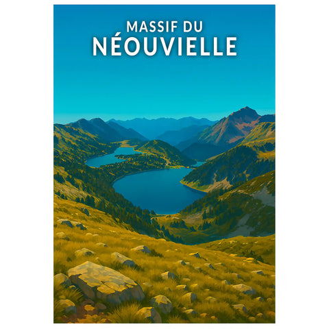 Affiche - Massif du Néouvielle