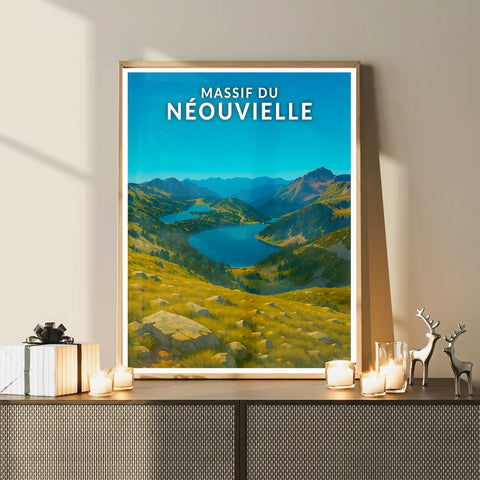 Affiche - Massif du Néouvielle