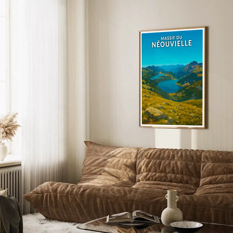 Affiche - Massif du Néouvielle