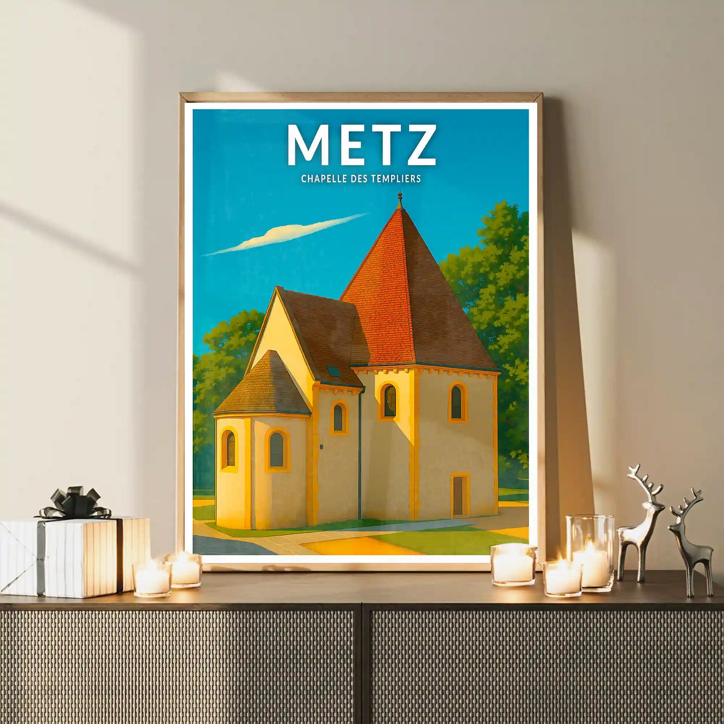 Affiche - Metz - Chapelle des Templiers