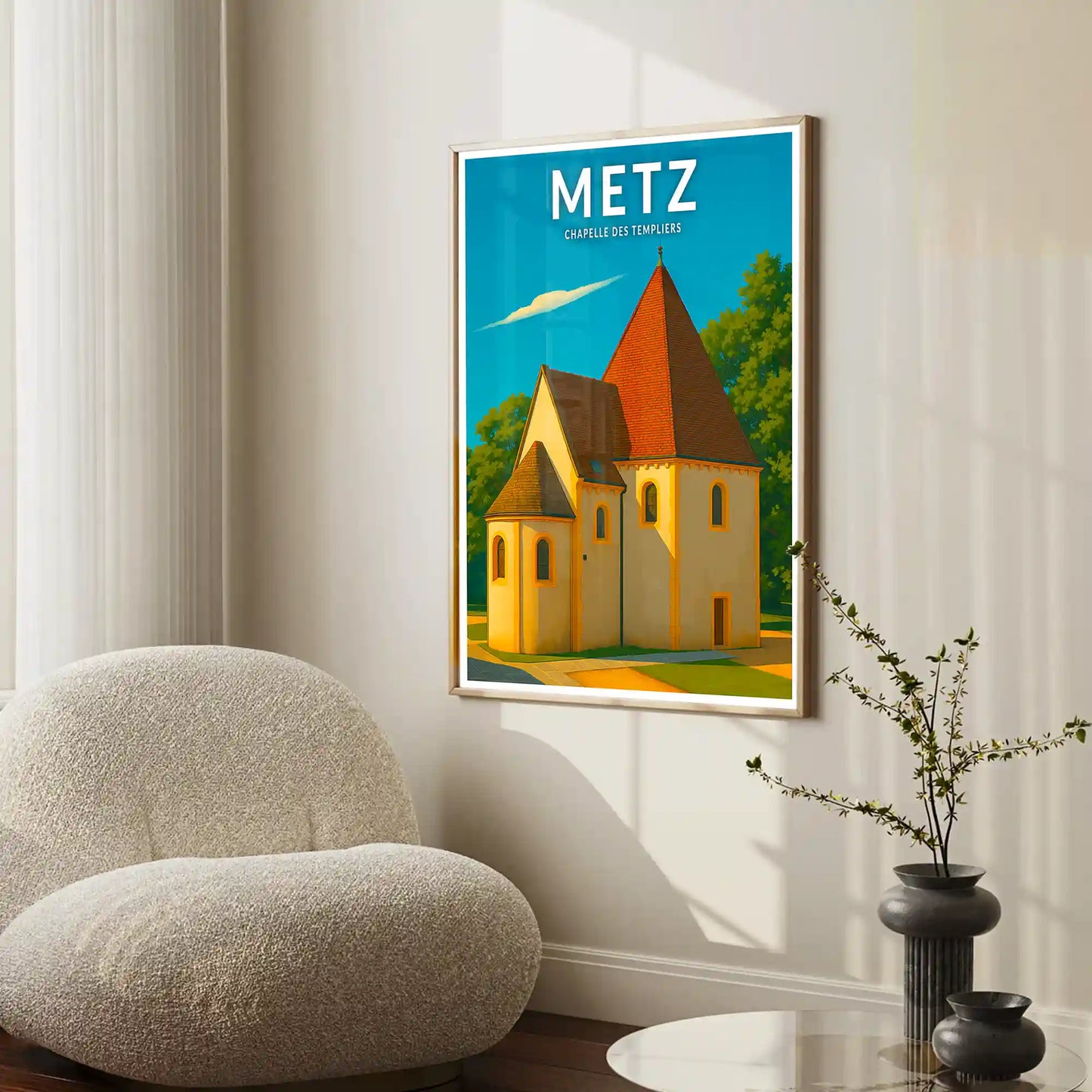 Affiche - Metz - Chapelle des Templiers