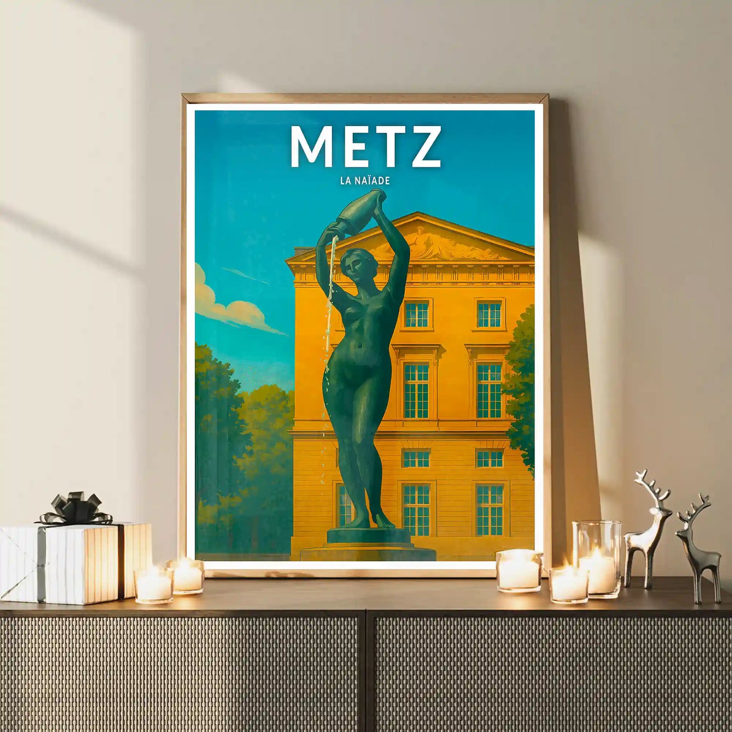 Affiche - Metz - La Naïade