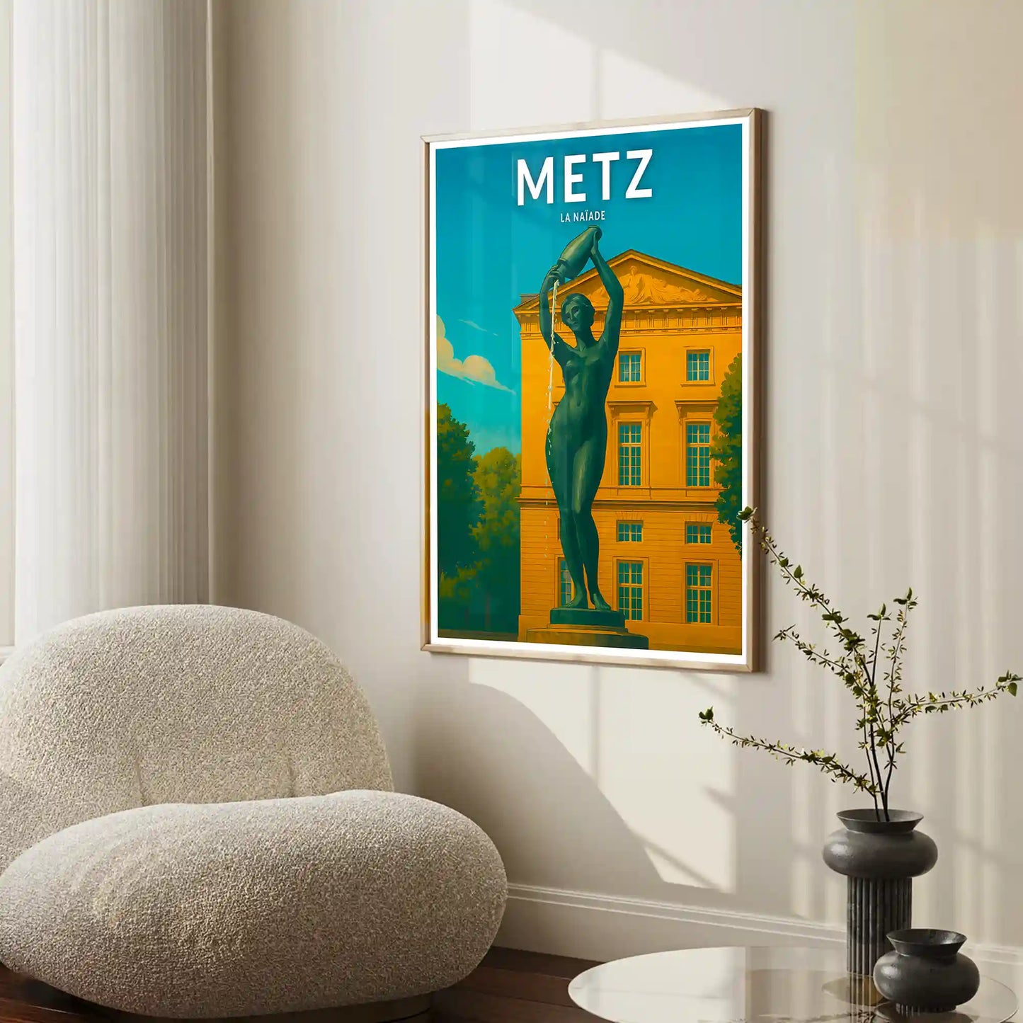 Affiche - Metz - La Naïade