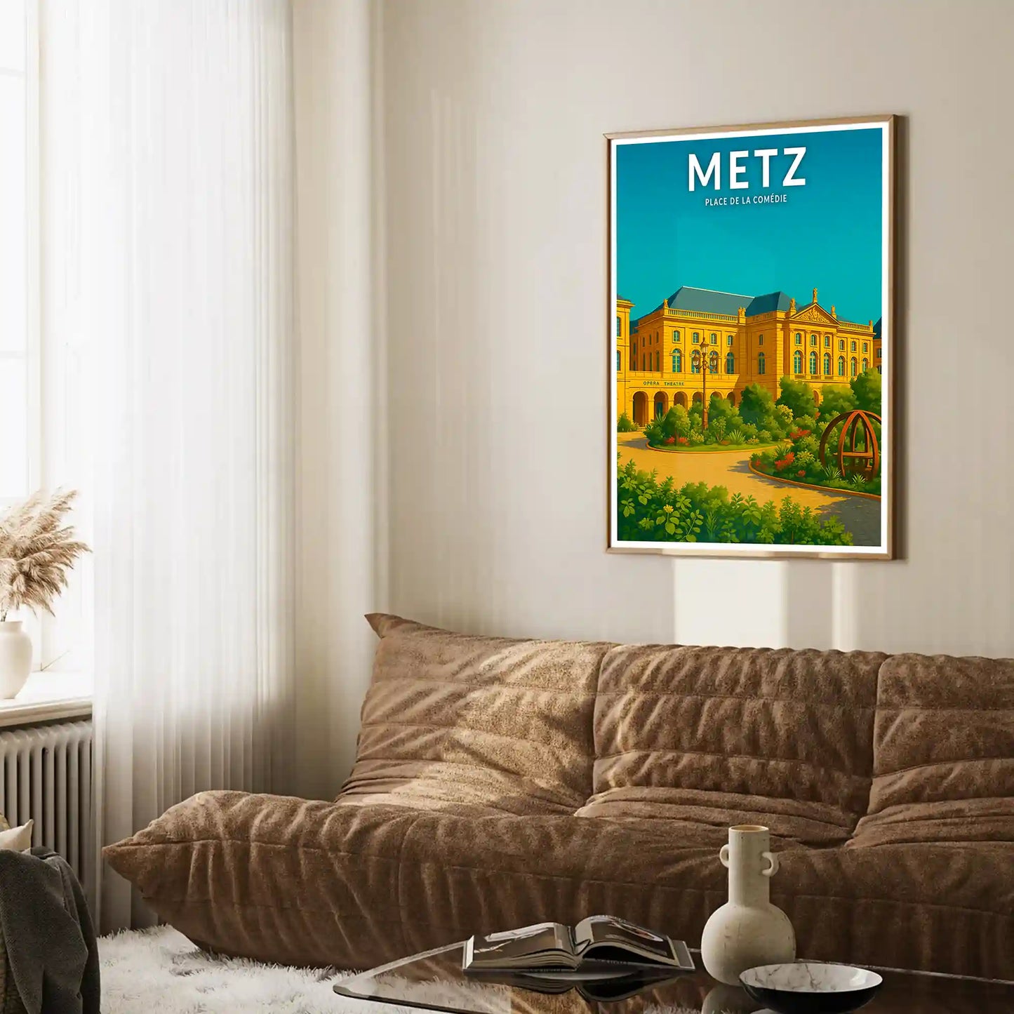 Affiche - Metz - Place de la Comédie