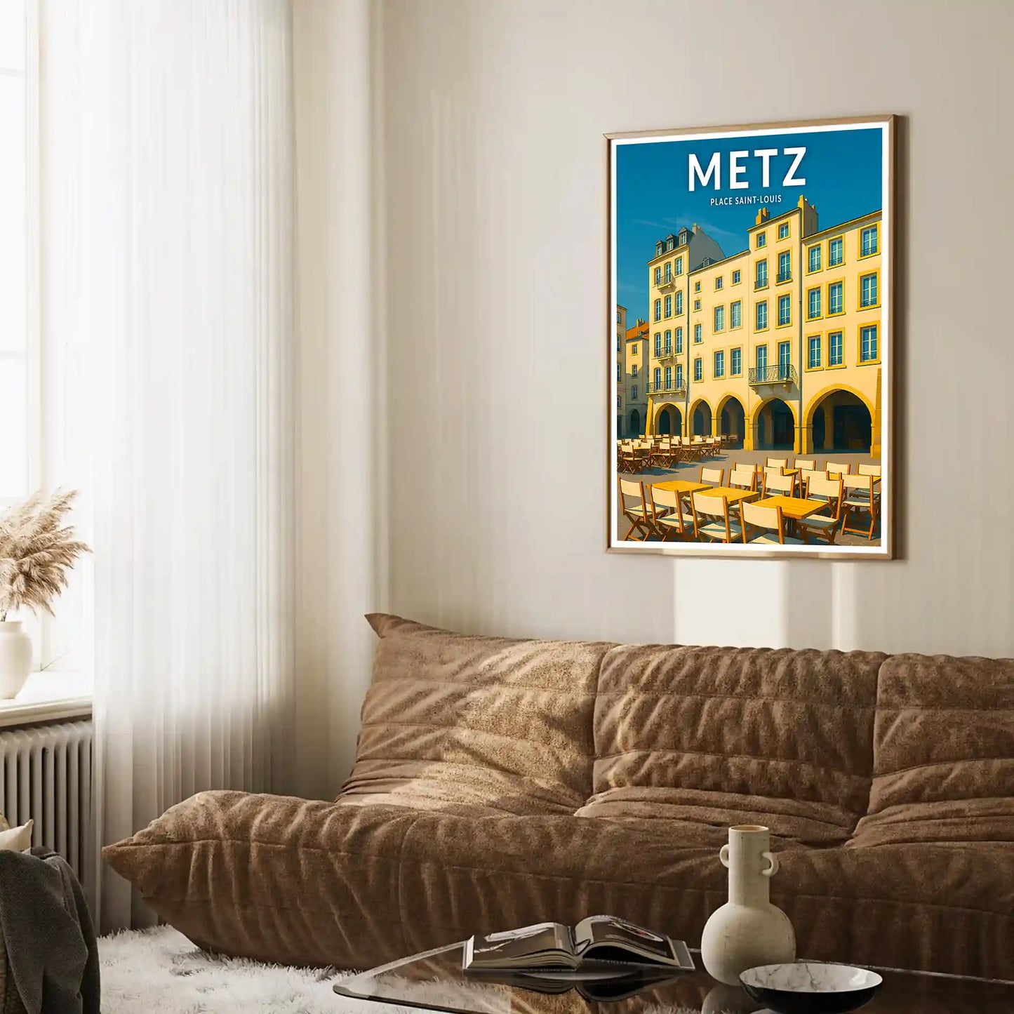 Affiche - Metz - Place Saint-Louis