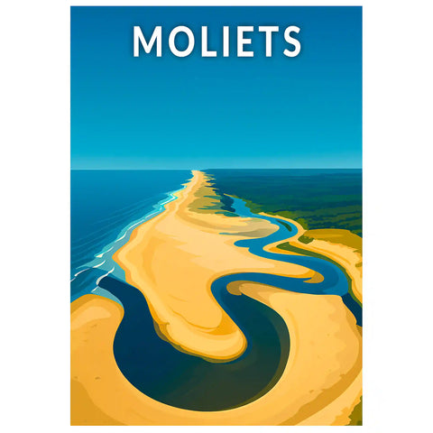 Affiche - Moliets
