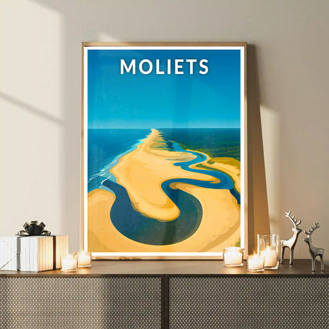 Affiche - Moliets