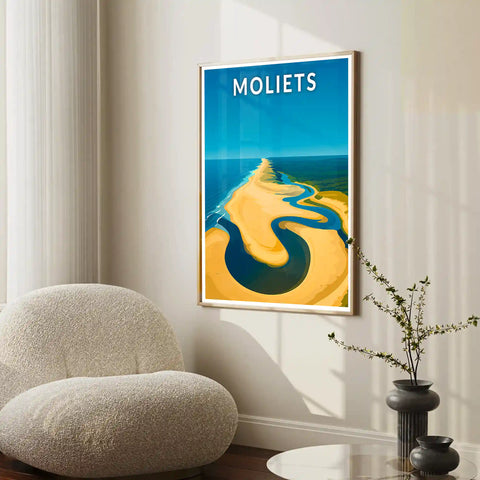 Affiche - Moliets