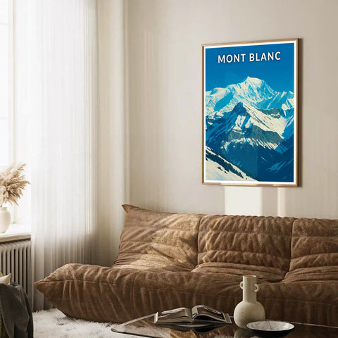 Affiche - Mont Blanc