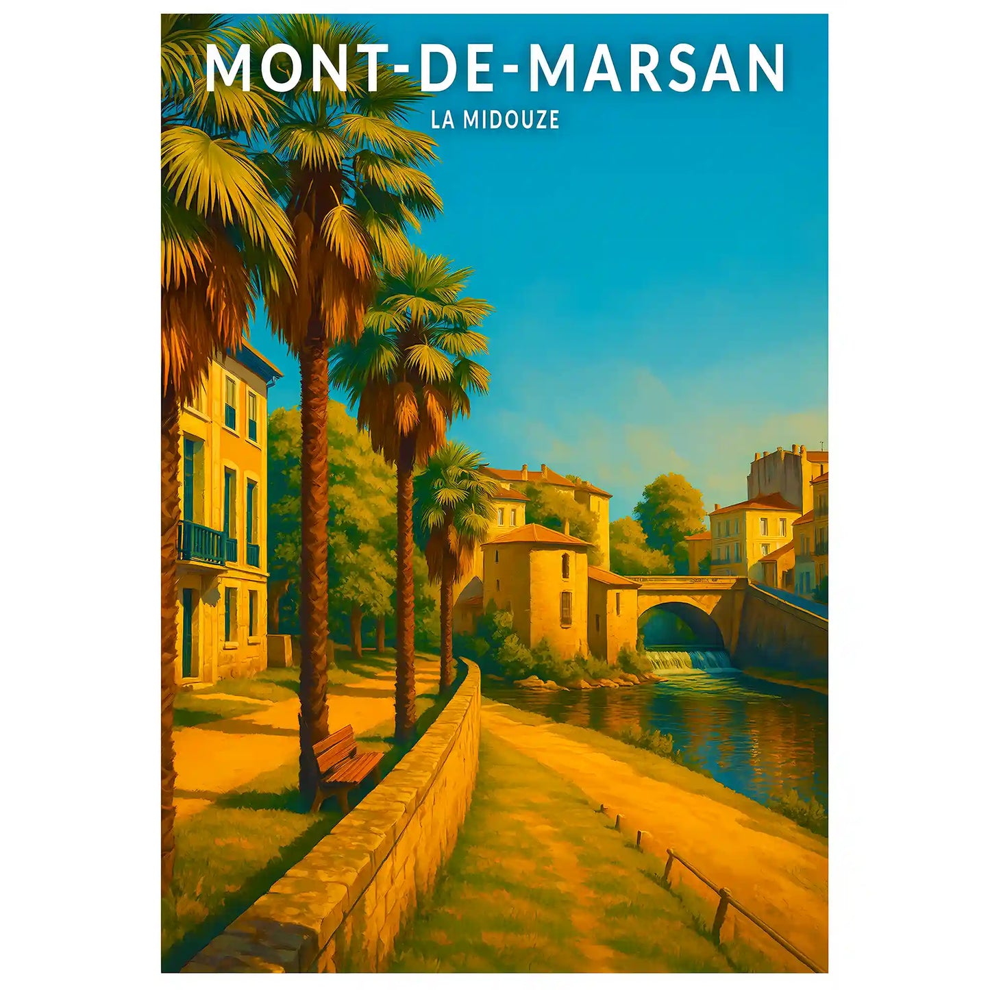 Affiche - Mont-de-Marsan - La Midouze