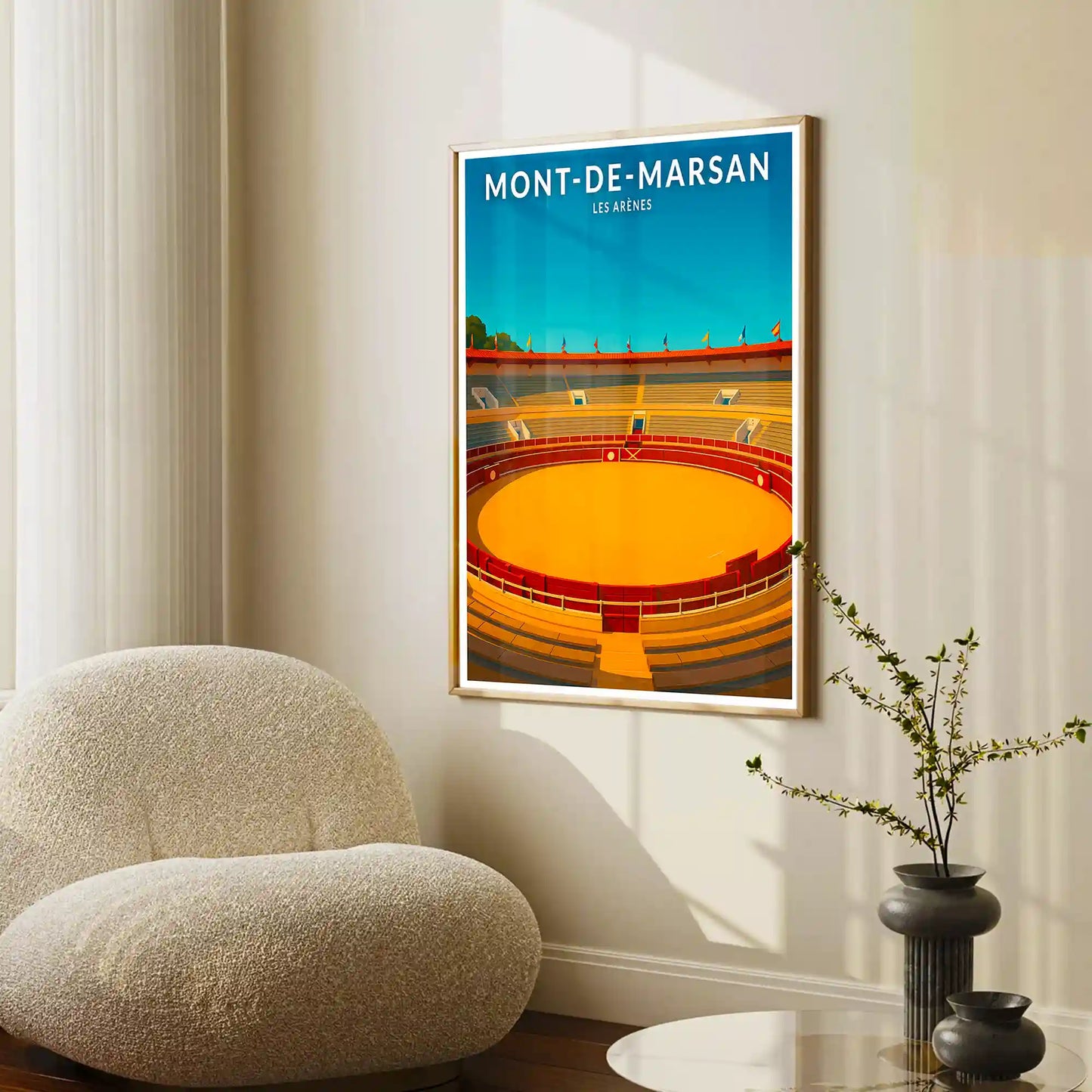 Affiche - Mont-de-Marsan - Les Arènes
