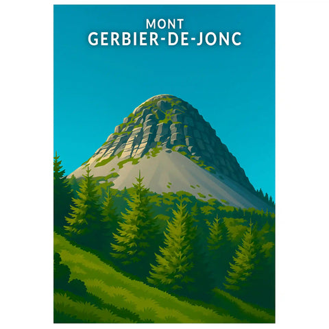 Affiche - Mont-Gerbier-de-Jonc