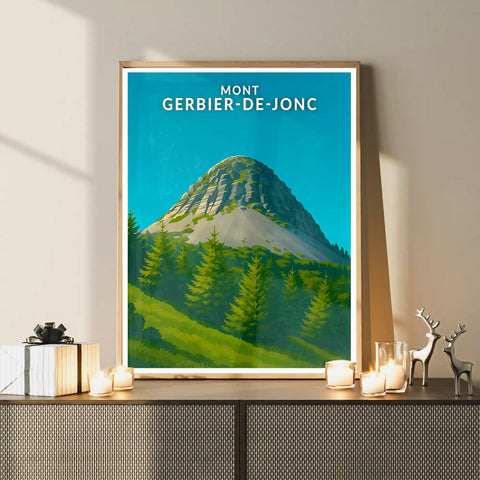 Affiche - Mont-Gerbier-de-Jonc