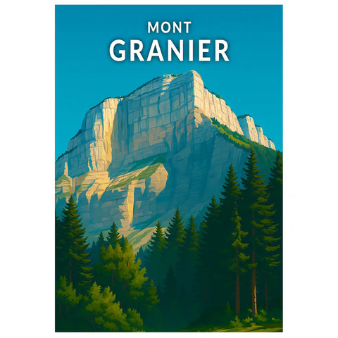 Affiche - Mont Granier