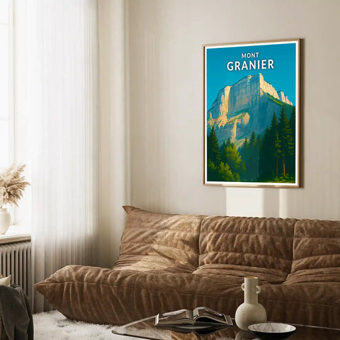 Affiche - Mont Granier