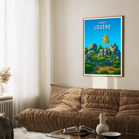 Affiche - Mont Lozère