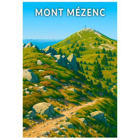 Affiche - Mont Mézenc