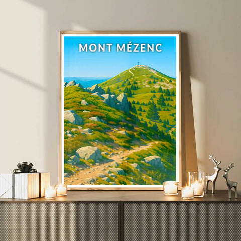 Affiche - Mont Mézenc