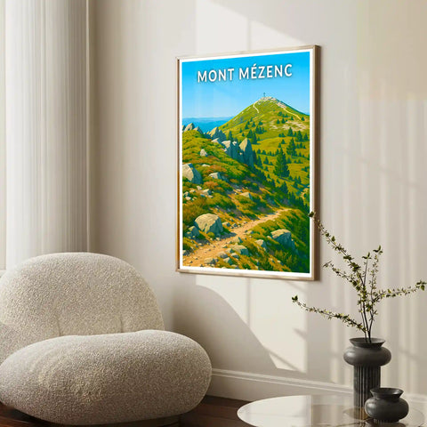 Affiche - Mont Mézenc