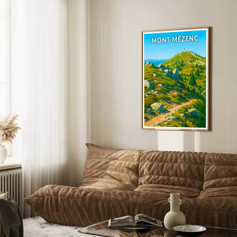 Affiche - Mont Mézenc