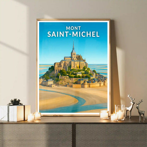 Affiche - Mont Saint-Michel