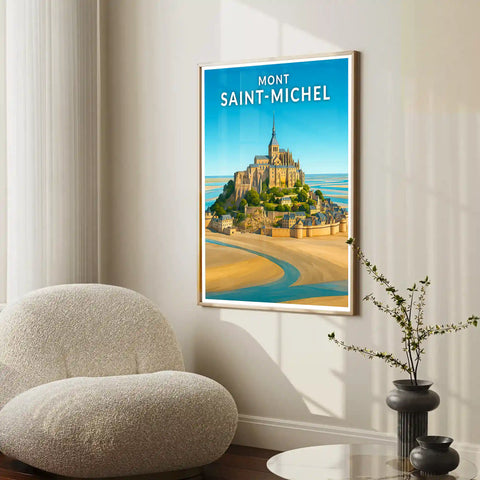 Affiche - Mont Saint-Michel
