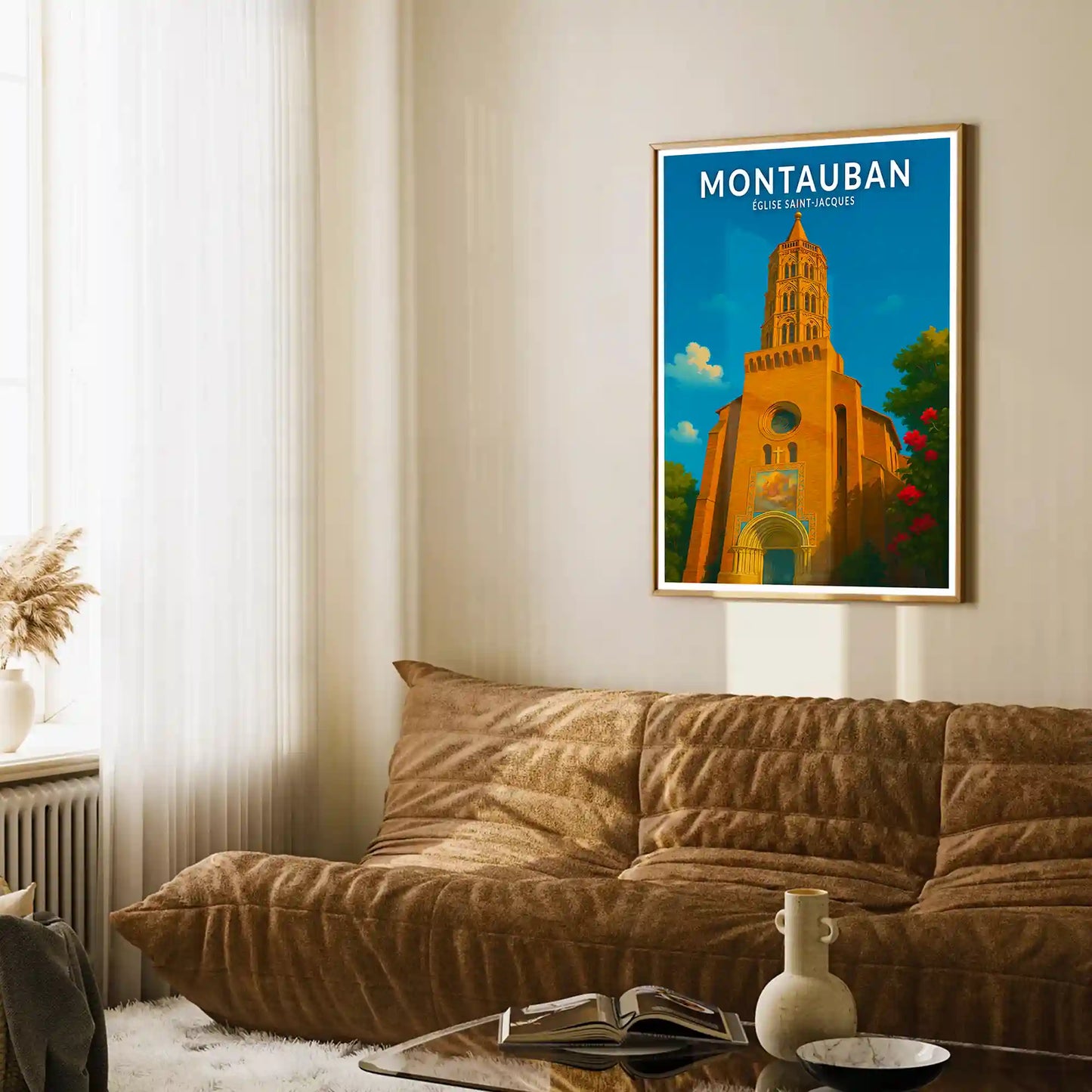 Affiche - Montauban - Église Saint-Jacques