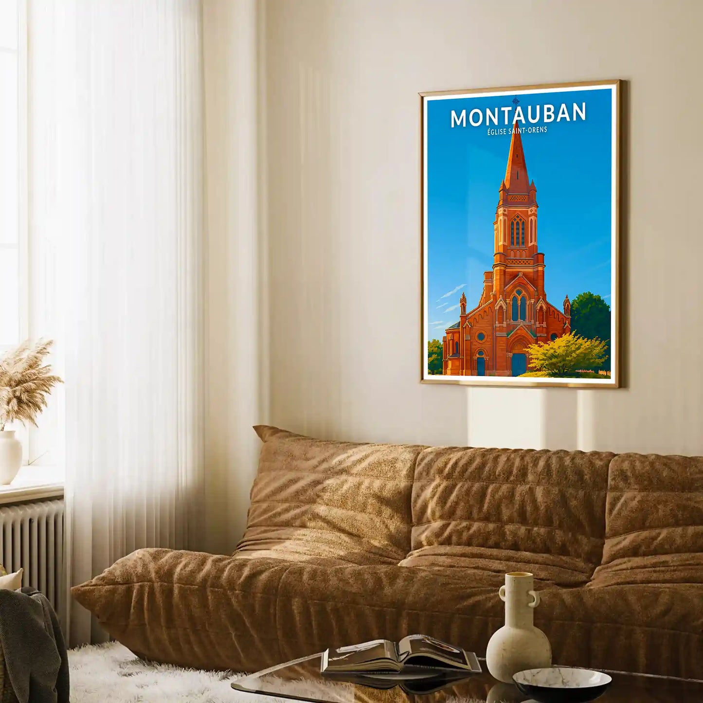 Affiche - Montauban - Église Saint-Orens