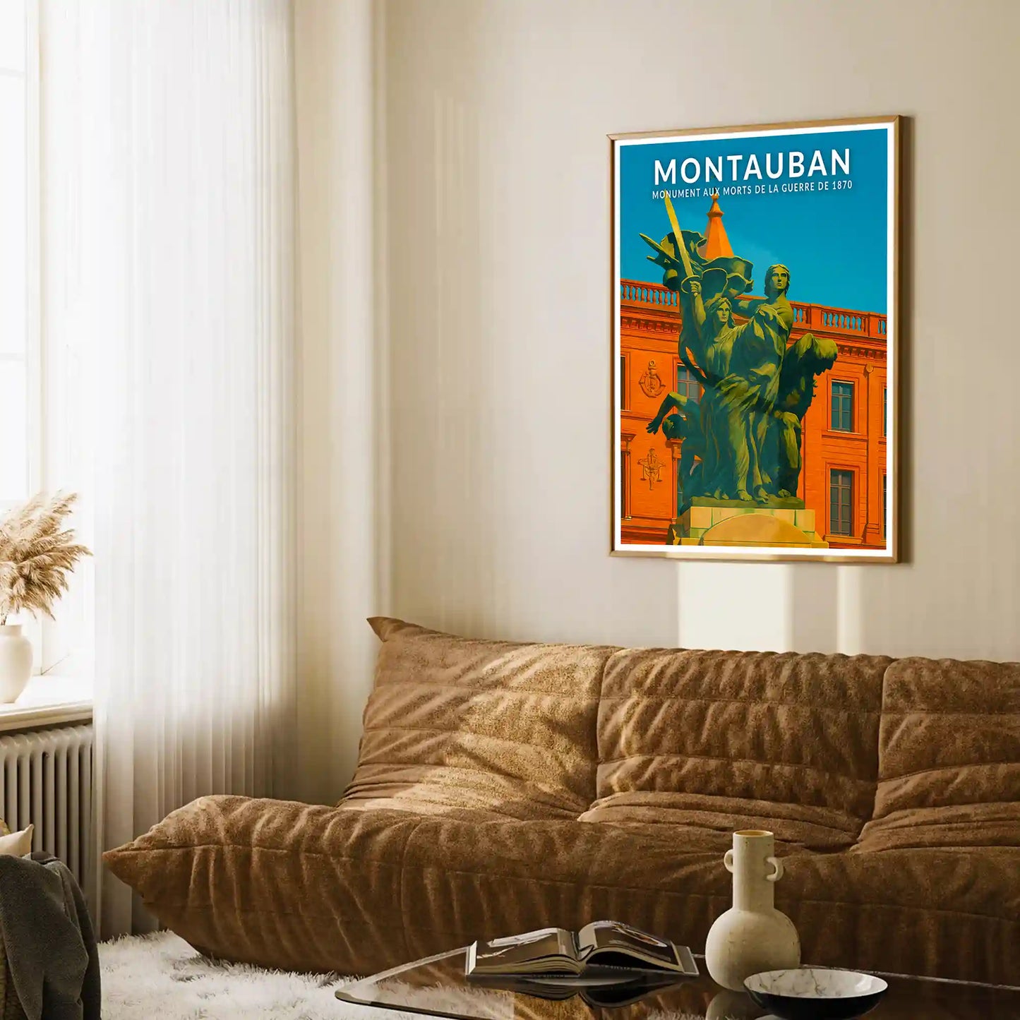 Affiche - Montauban - Monument aux Morts de la Guerre de 1870