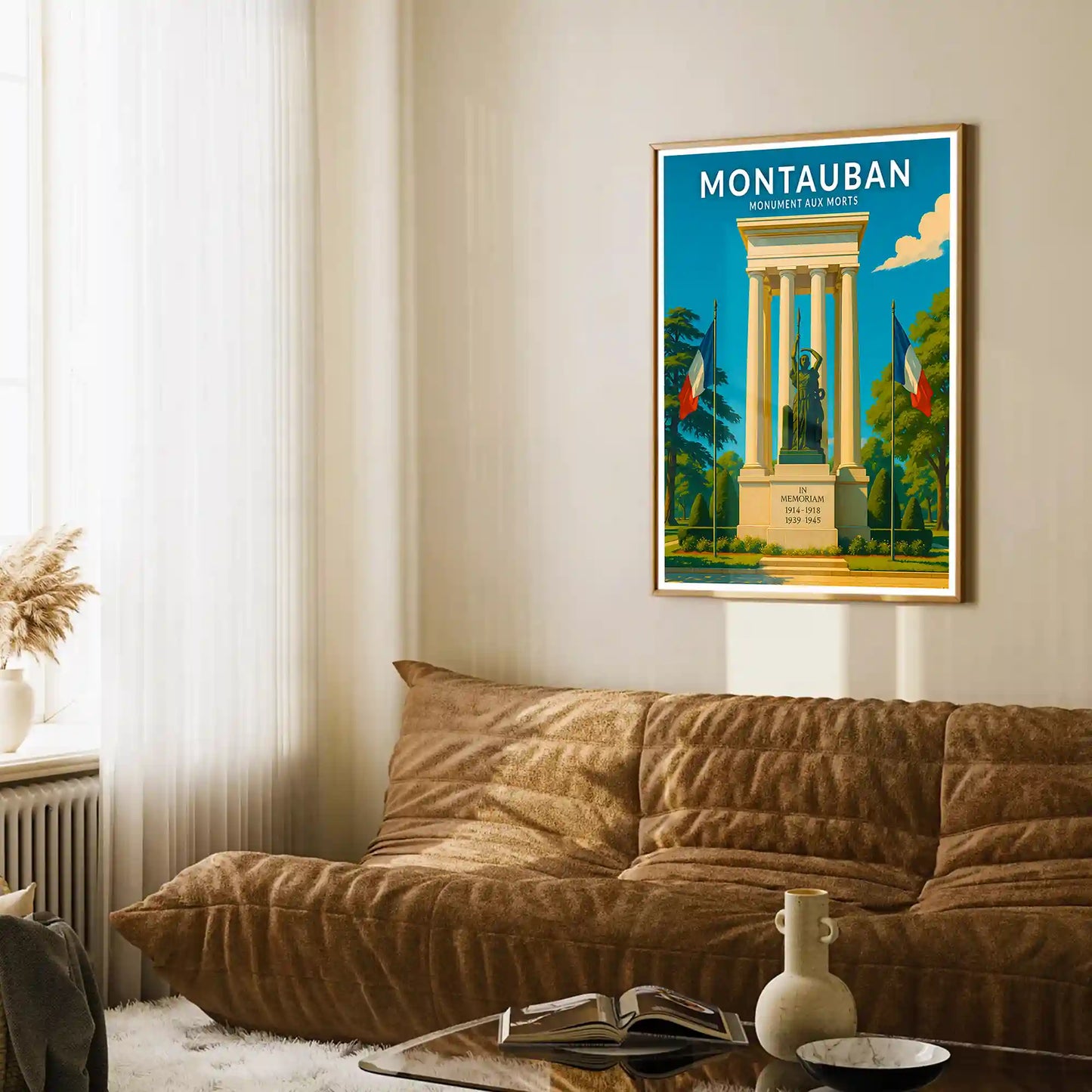 Affiche - Montauban - Monument aux Morts