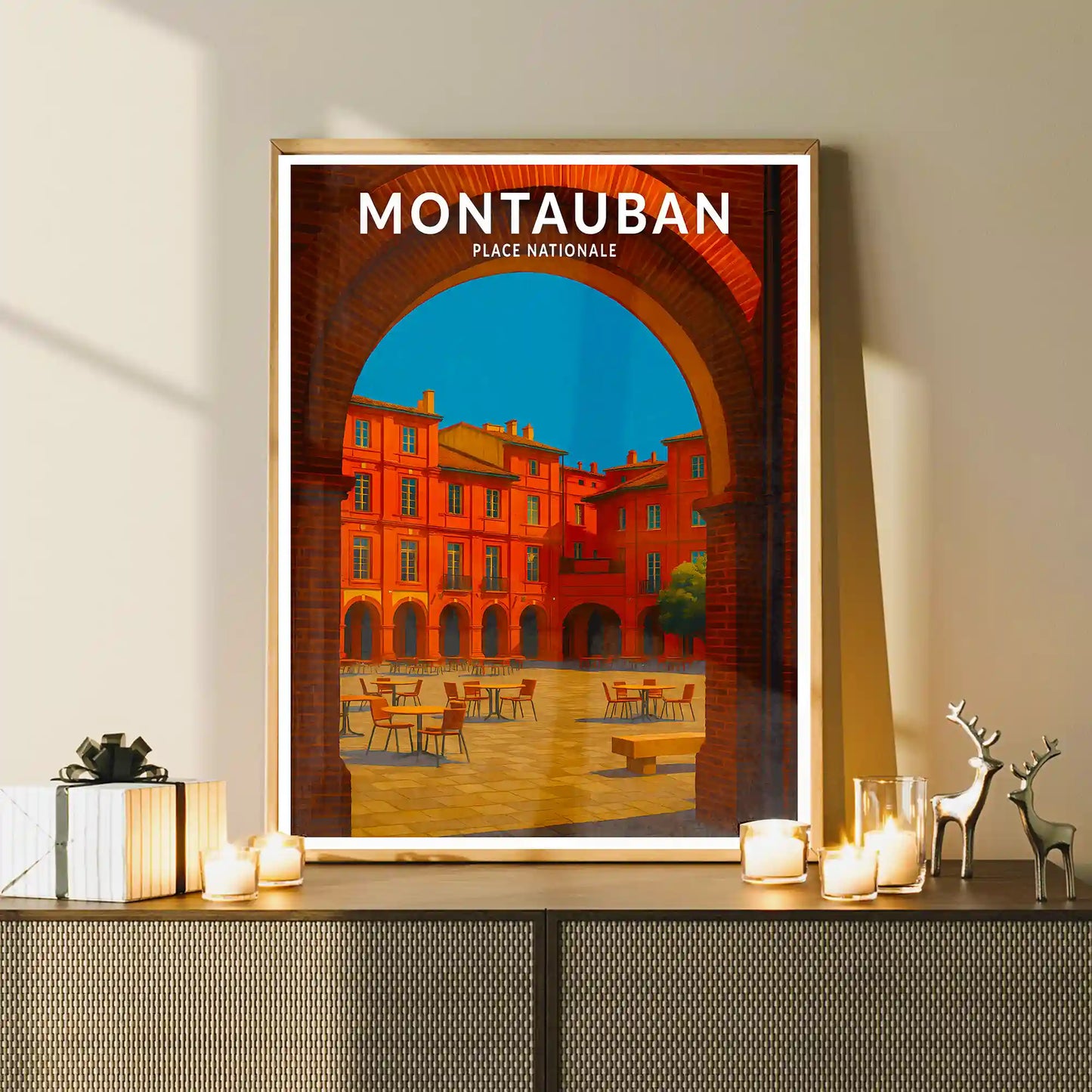 Affiche - Montauban - Place Nationale