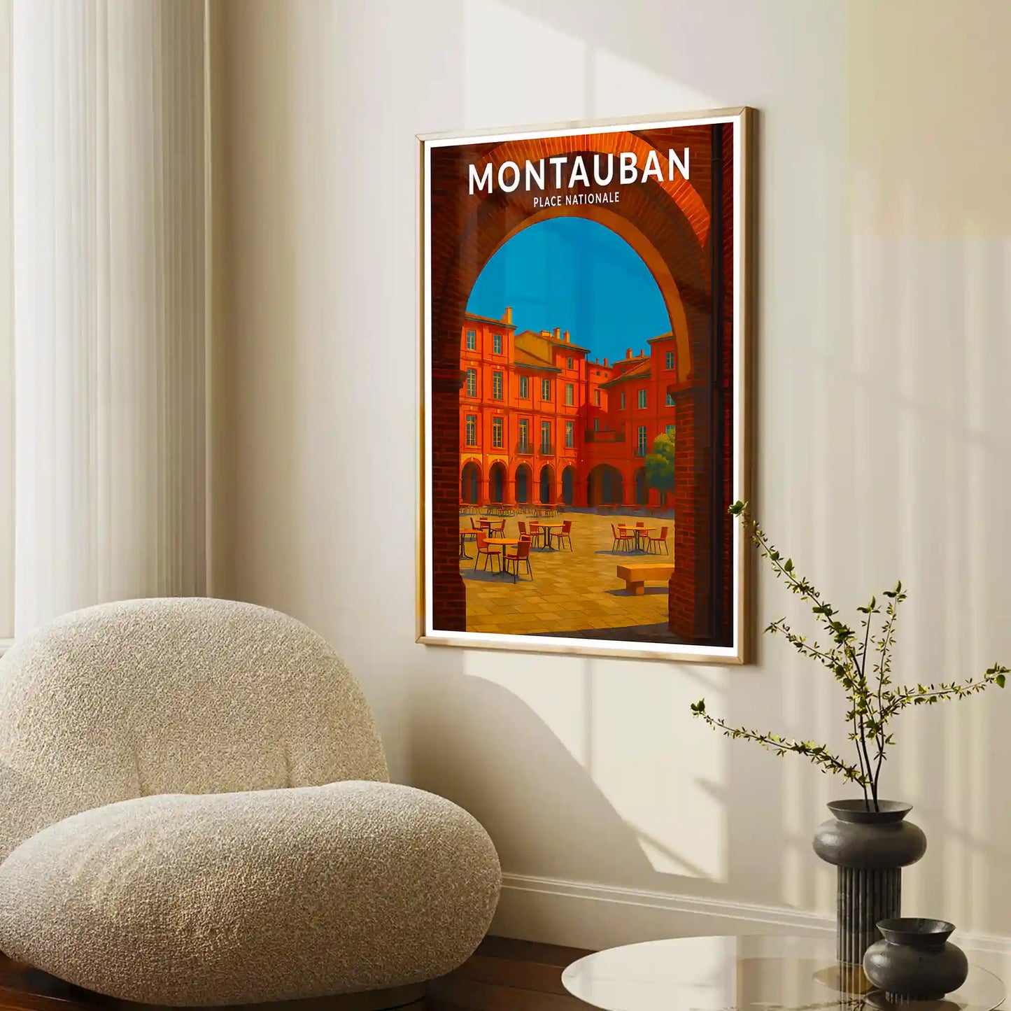 Affiche - Montauban - Place Nationale