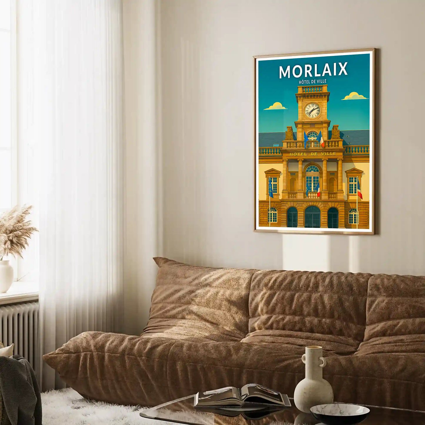 Affiche - Morlaix - Hôtel de Ville
