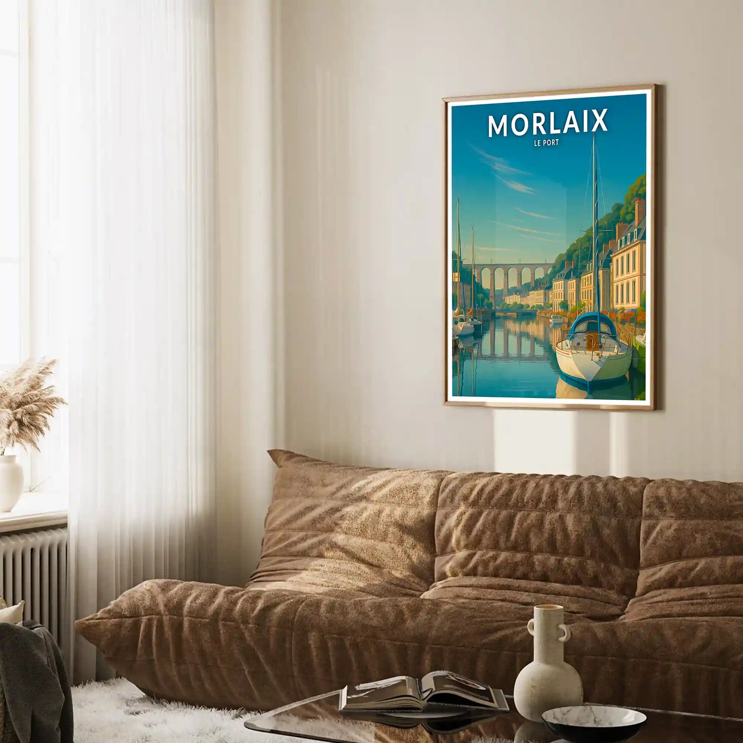 Affiche - Morlaix - Le Port