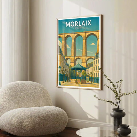 Affiche - Morlaix - Le Viaduc