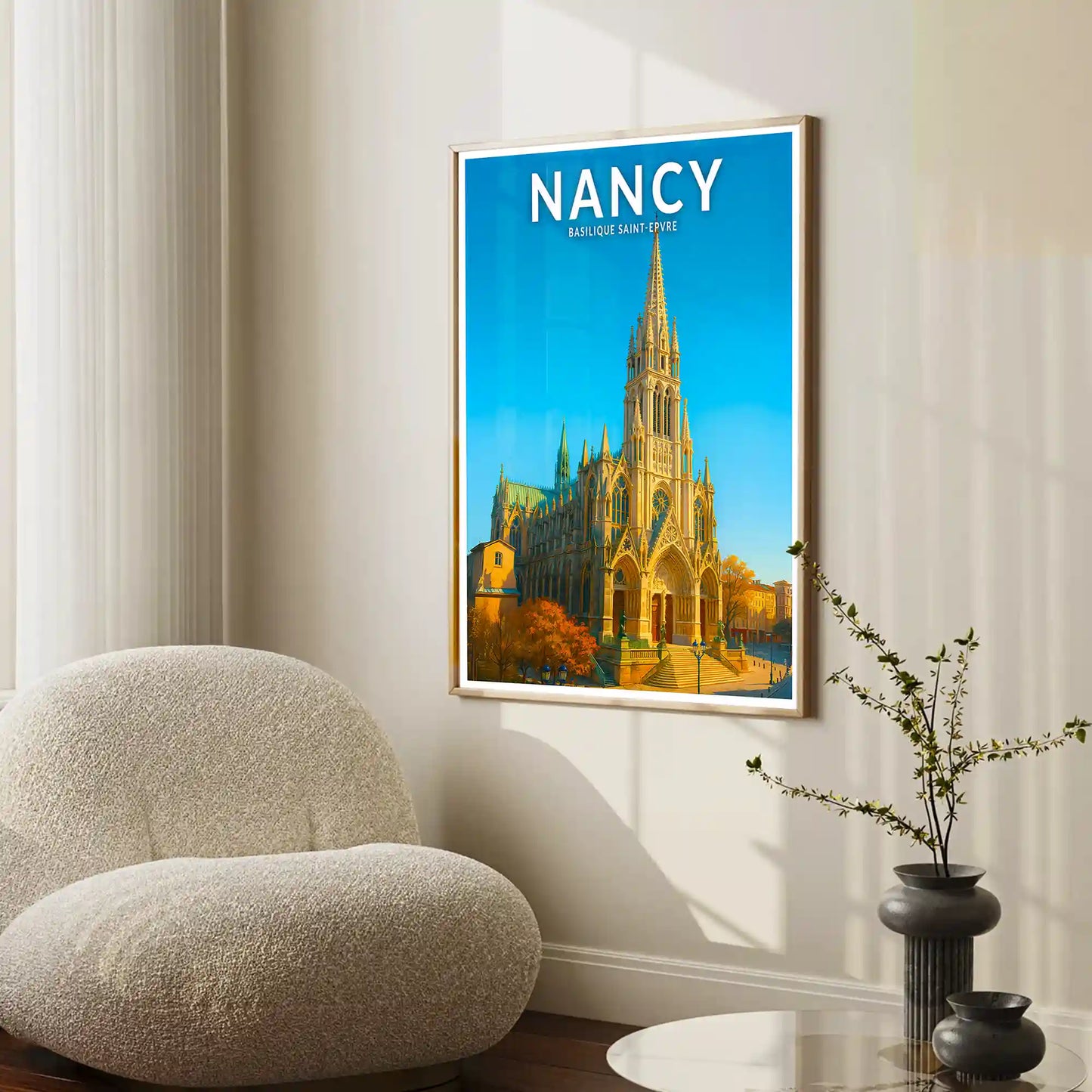 Affiche - Nancy - Basilique Saint-Epvre