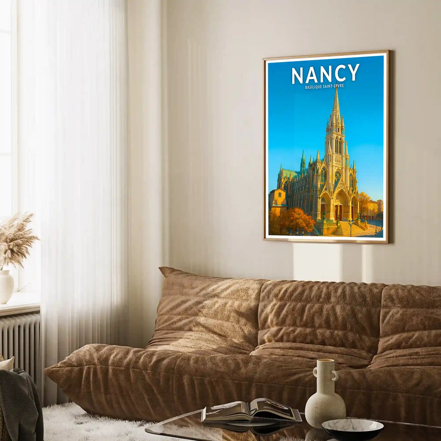 Affiche - Nancy - Basilique Saint-Epvre