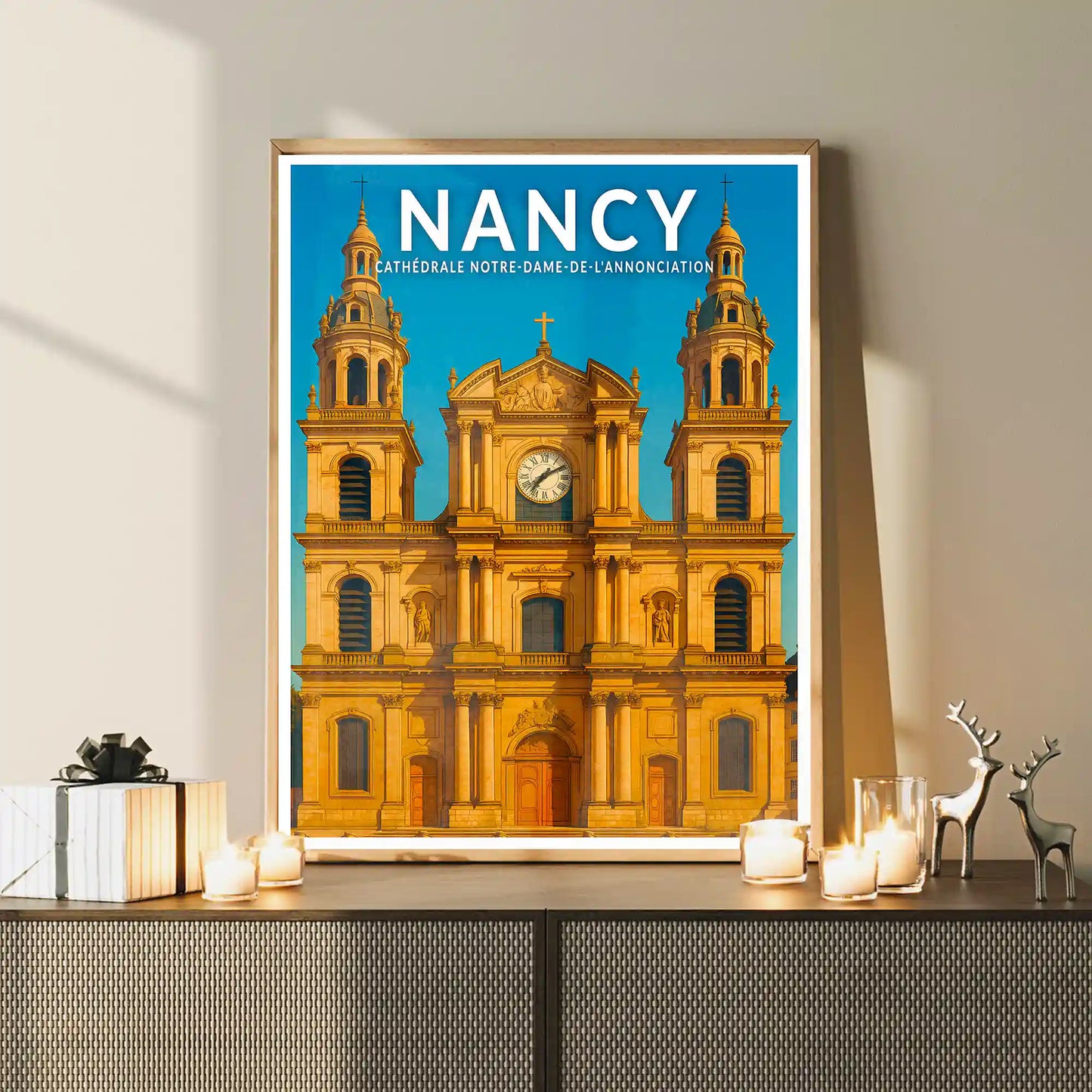 Affiche - Nancy - Cathédrale Notre-Dame-de-l'Annonciation