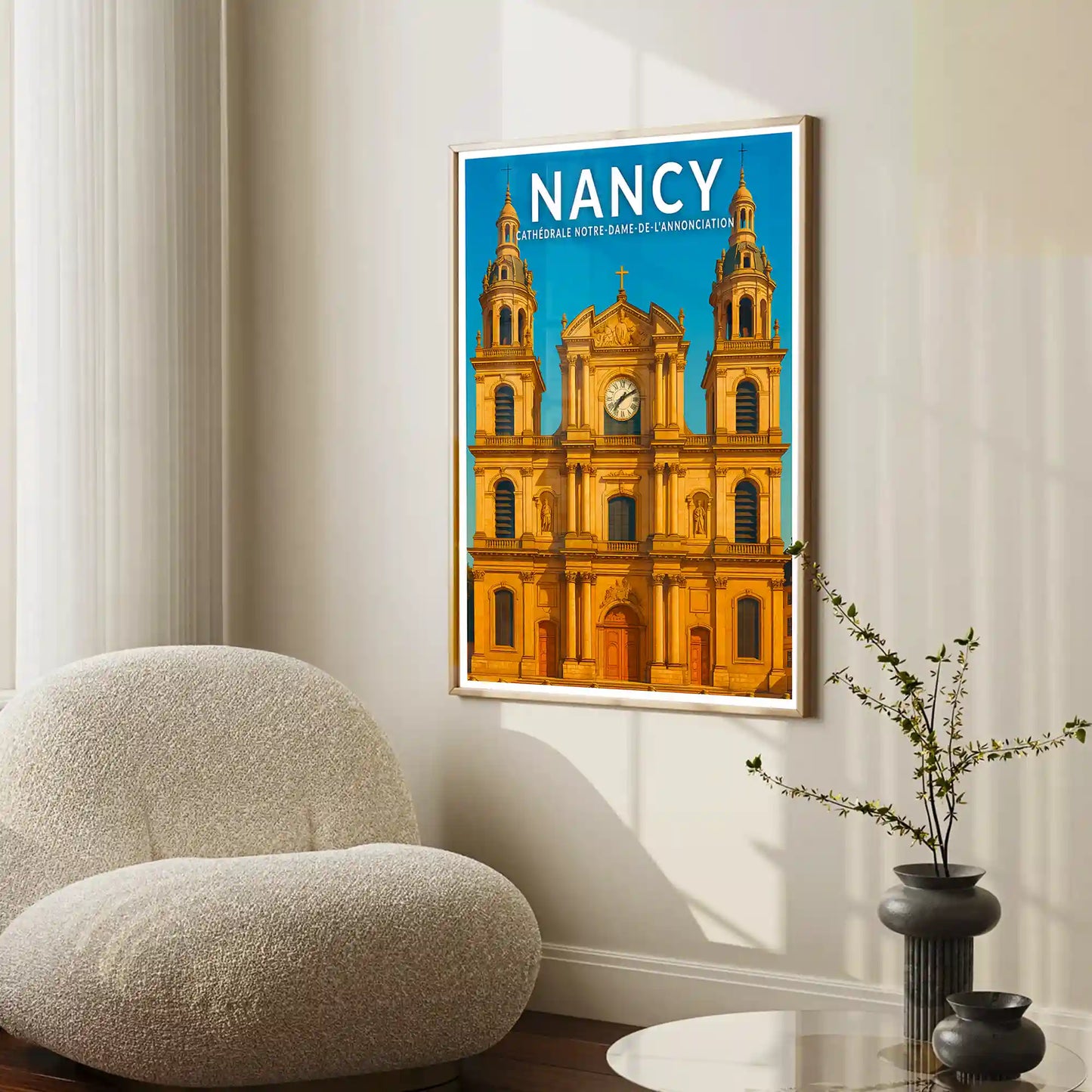 Affiche - Nancy - Cathédrale Notre-Dame-de-l'Annonciation