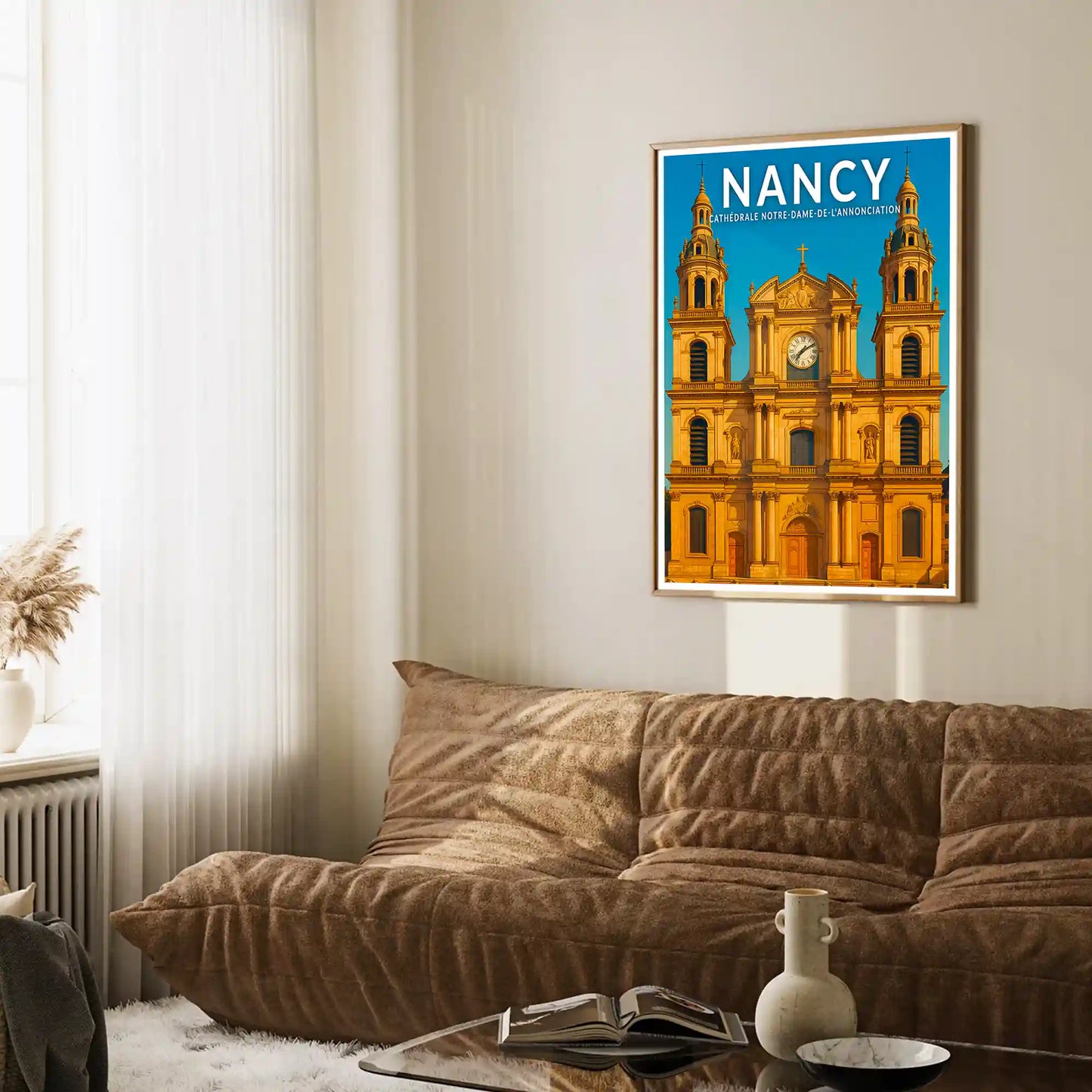 Affiche - Nancy - Cathédrale Notre-Dame-de-l'Annonciation