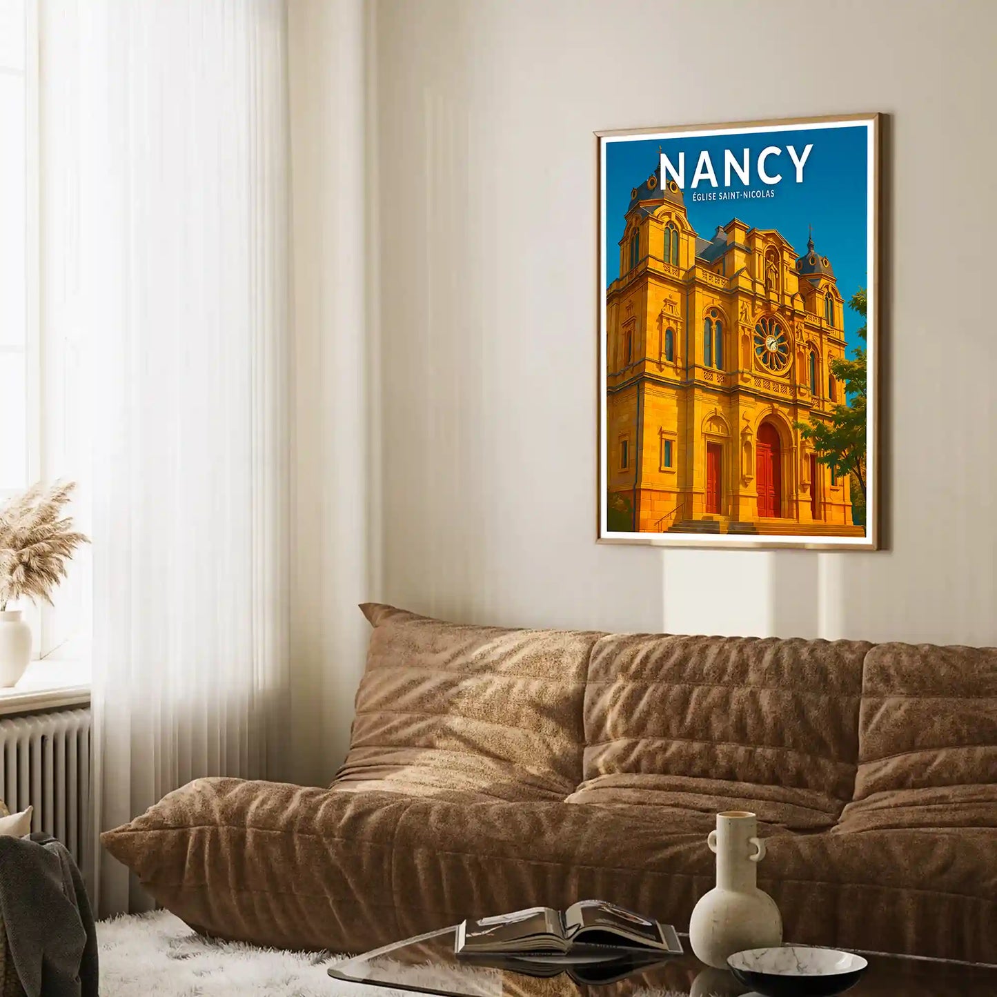 Affiche - Nancy - Église Saint-Nicolas