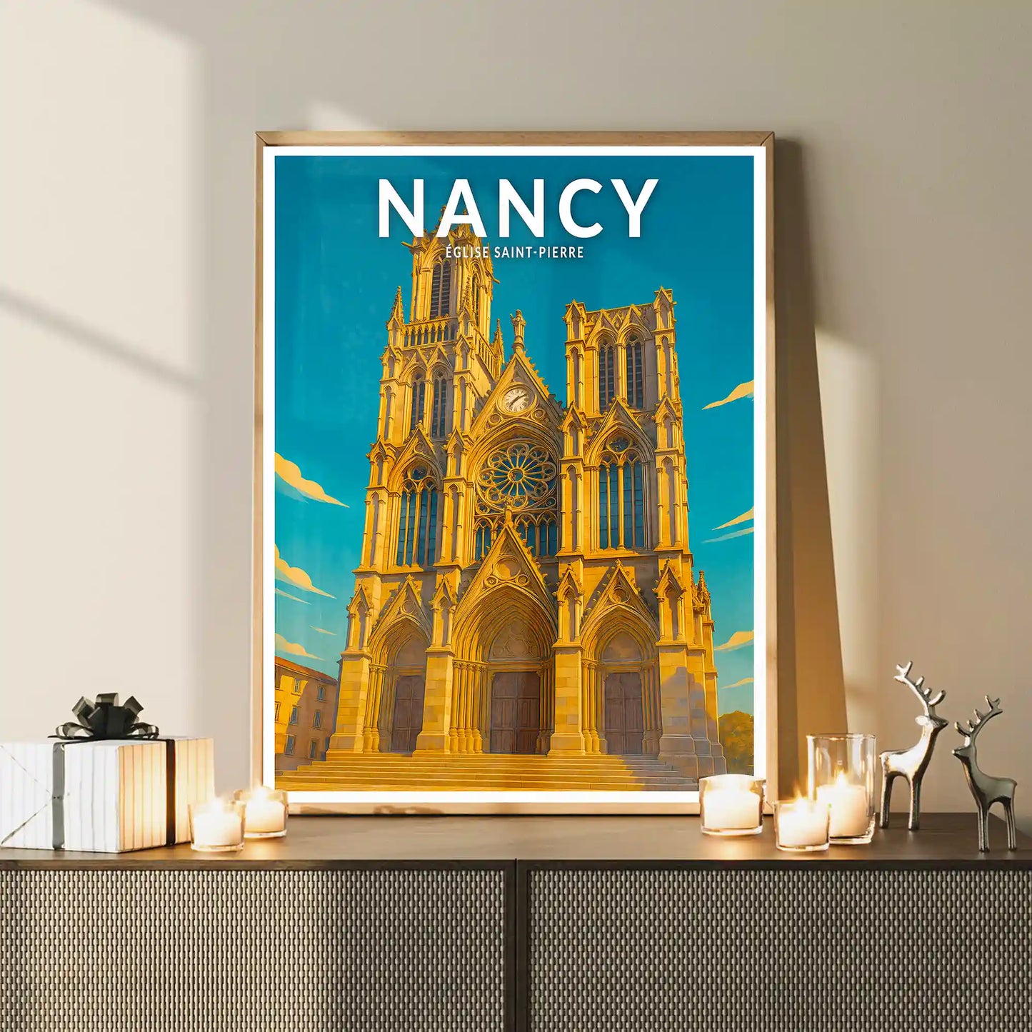Affiche - Nancy - Église Saint-Pierre