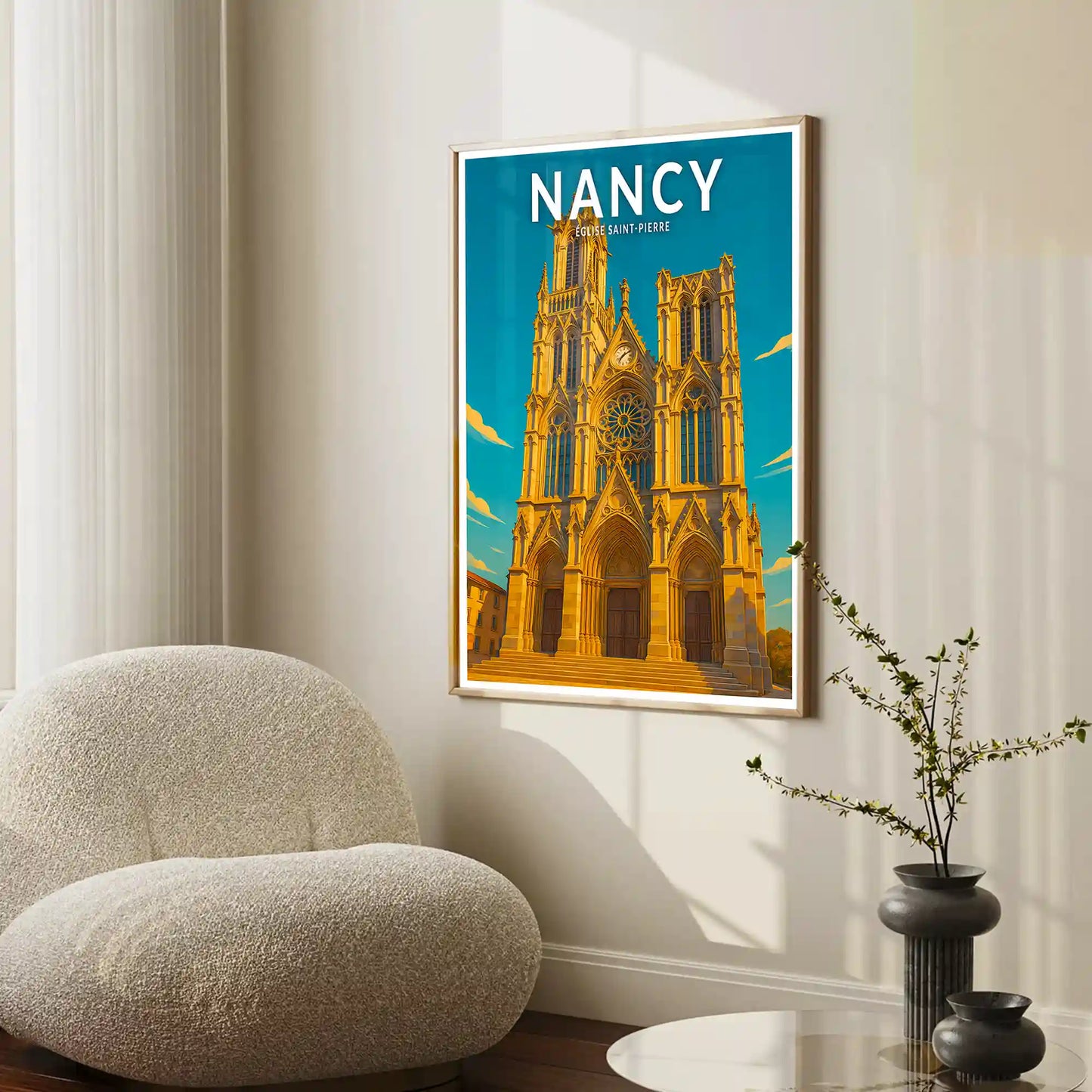 Affiche - Nancy - Église Saint-Pierre