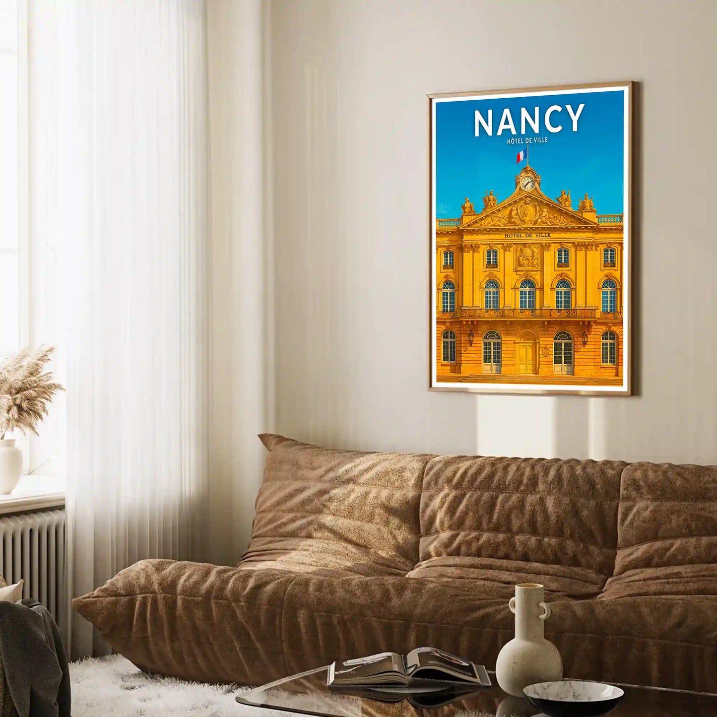 Affiche - Nancy - Hôtel de Ville
