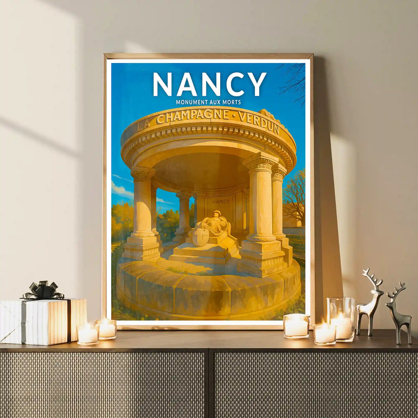 Affiche - Nancy - Monument aux Morts