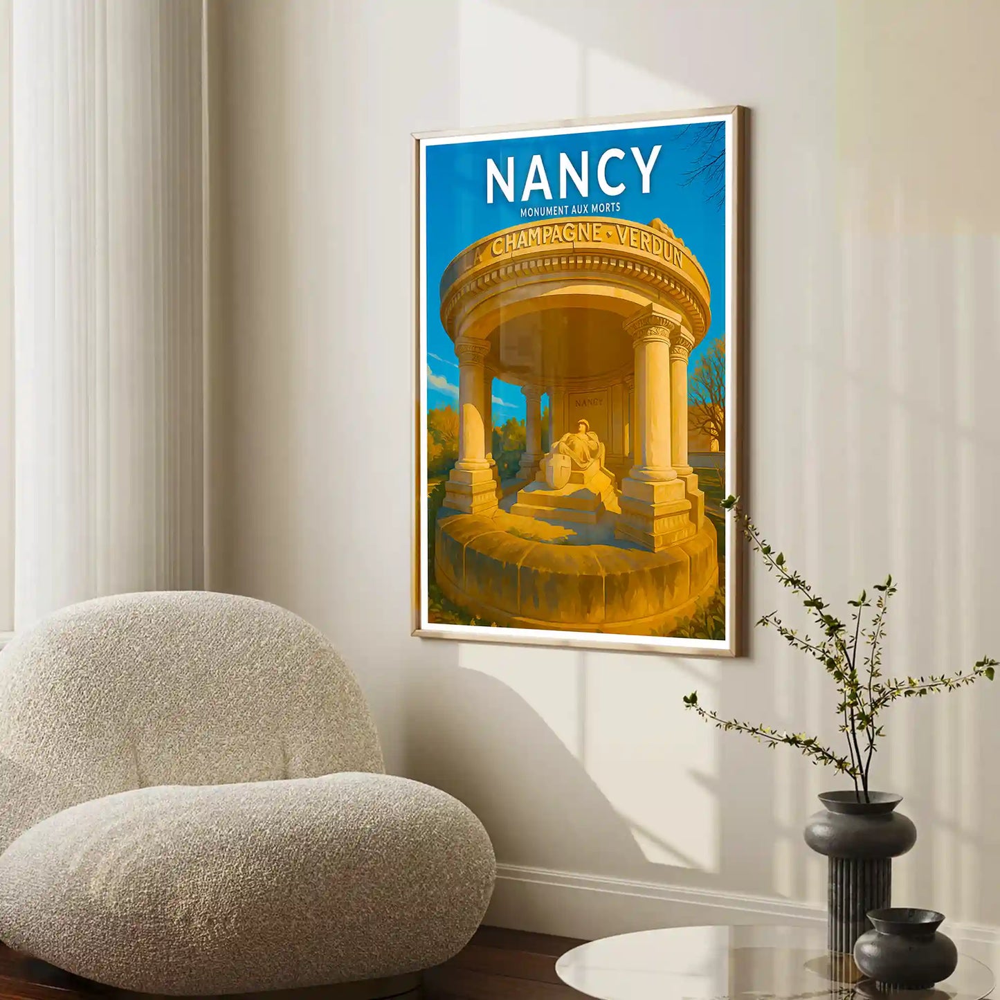 Affiche - Nancy - Monument aux Morts