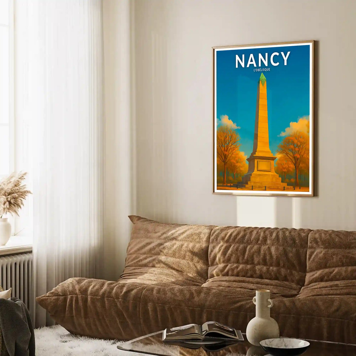 Affiche - Nancy - L'Obélisque