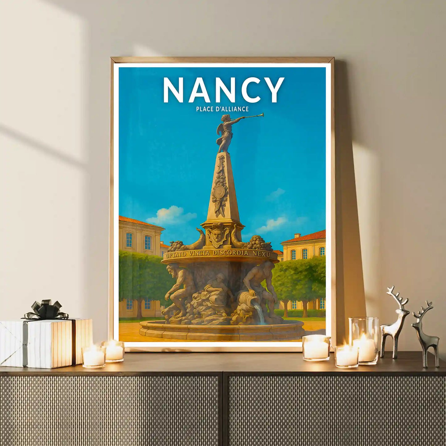 Affiche - Nancy - Place d'Alliance