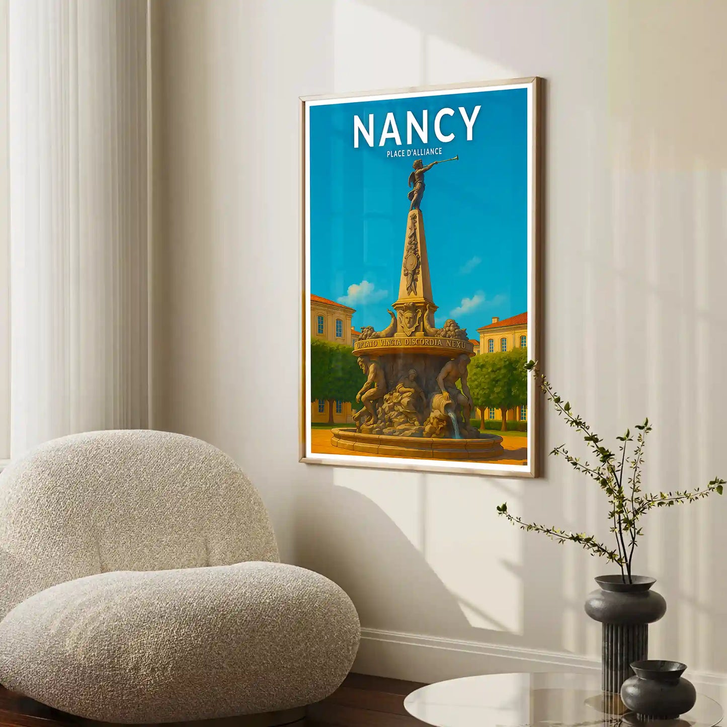 Affiche - Nancy - Place d'Alliance