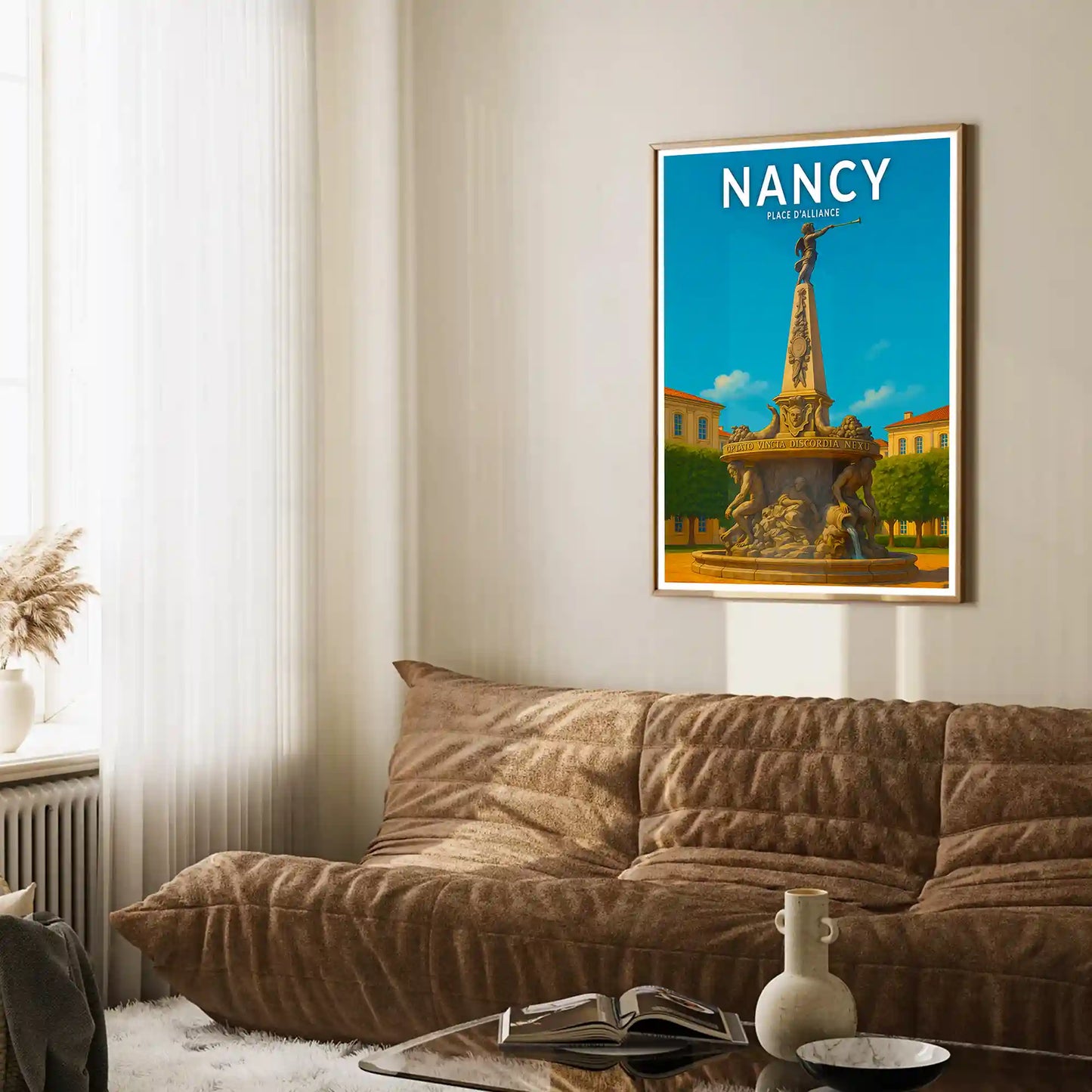 Affiche - Nancy - Place d'Alliance